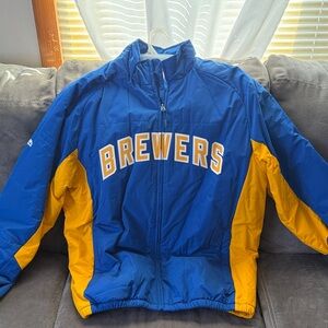 Majestic Authentic Collection Blue Jacket